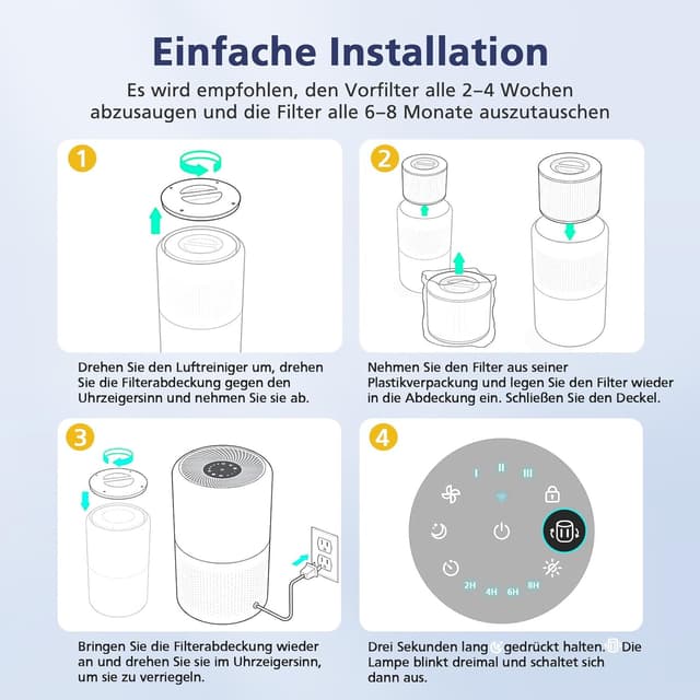 Thumbnail 6 de LEVOIT Core 300 Ersatzfilter 2 Stück