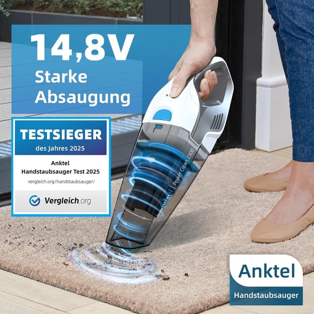 Detalle de Anktel PowerClean2300 Handstaubsauger 14,8V