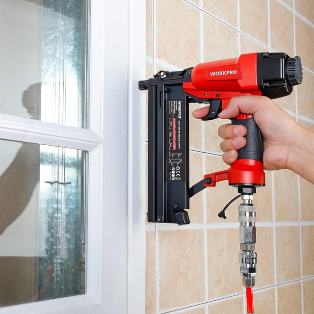 Thumbnail 6 de WORKPRO Chiodatrice pneumatica 2 in 1 18GA, max 7,1 bar