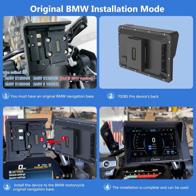 Thumbnail 4 de CARPURIDE W702BS PRO 7" motorcycle GPS