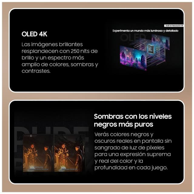 Detalle 2 de Samsung Odyssey OLED G8 32 Monitor Gaming 4K 240 Hz