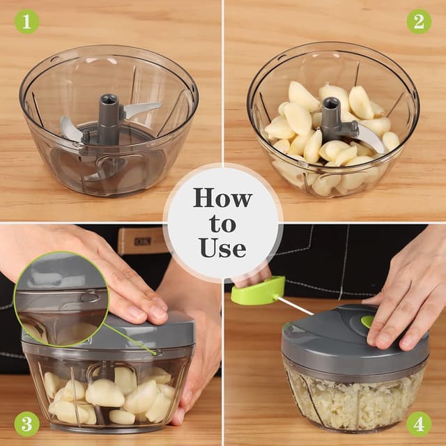 Detalle 2 de Cambom Manual Food Chopper 500ml 🍴