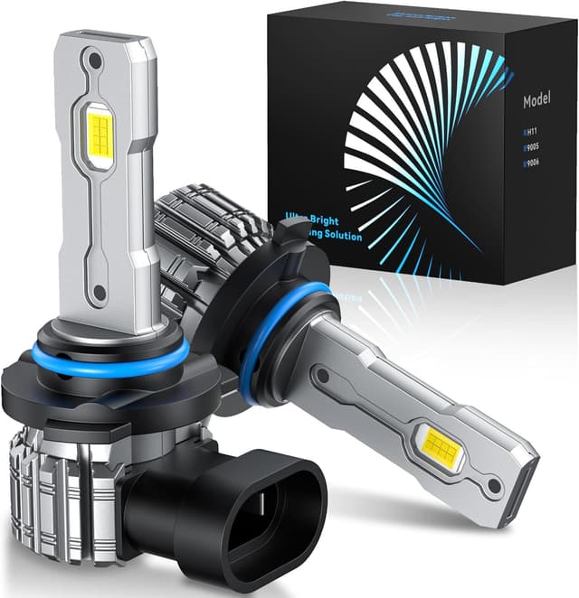 Detalle de FTEVAR 9005 LED bulbs 6000K, 30,000LM