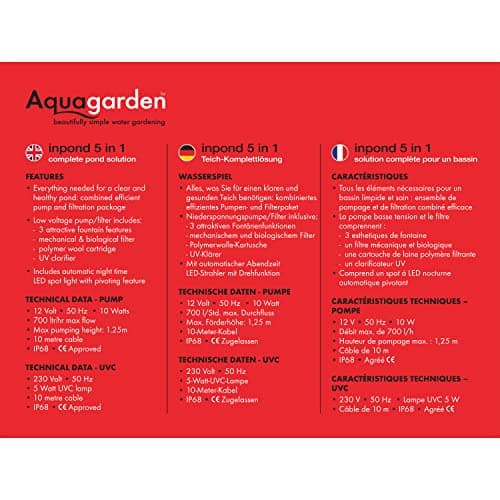 Thumbnail 2 de Estanque y bomba todo en uno para estanques hasta 3.000 litros