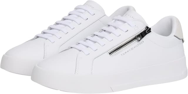 Thumbnail 2 de Tommy Hilfiger Court Zip piel blanco 41