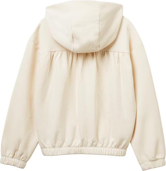 Detalle 2 de United Colors of Benetton felpa con cappuccio morbida per bambine e ragazze (39m2c205d)
