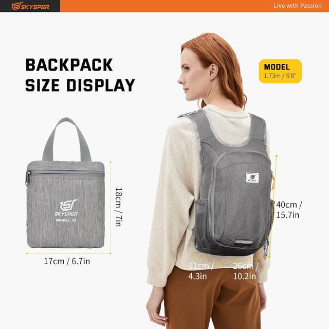 Thumbnail 5 de SKYSPER Small Daypack 15L lightweight