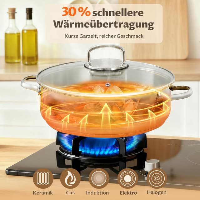 Detalle 2 de BEZIA Schmorpfanne 28 cm 5,2 l