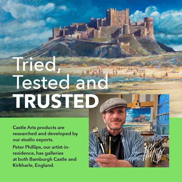 Detalle de Castle Art Supplies set di 100 penne gel colorate: effetti glitter, neon e metallici in cofanetto