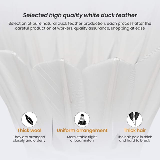 Thumbnail 3 de Nalax Badminton Birdie 12-Pack