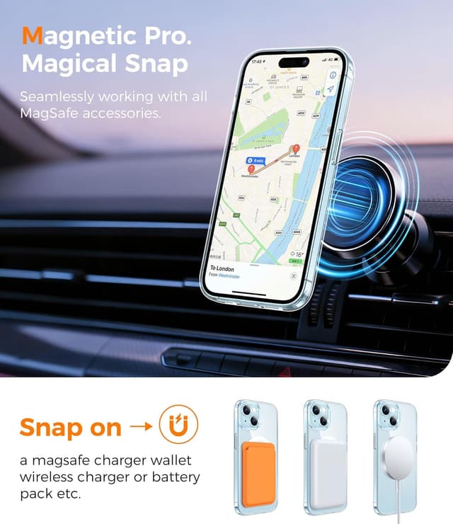 Detalle 2 de Qasyfanc Coque iPhone 15 MagSafe, anti-jaune