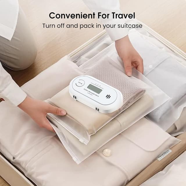 Thumbnail 6 de KARUOTOP Carbon Monoxide Alarm Detector (10-year sealed battery, EN 50291 certified, LCD display)