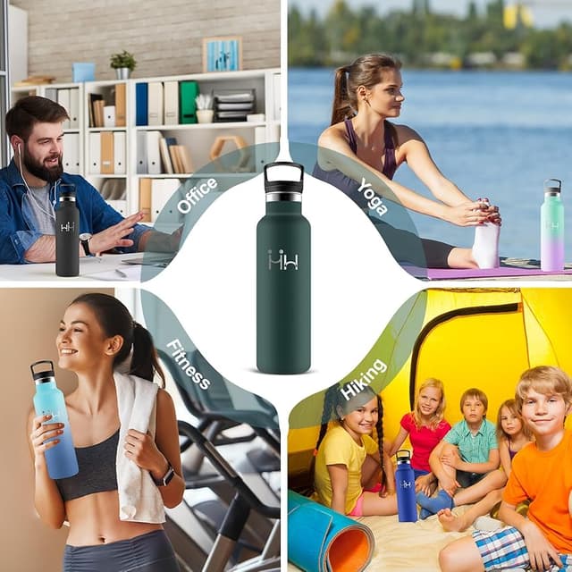 Thumbnail 5 de Botella Acero Inoxidable 750 ml, termo doble aislamiento 🥤