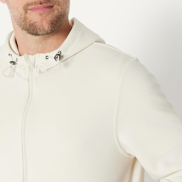 Detalle de Amazon Essentials Men’s Athletic Relaxed Fit Full-Zip Lounge Hoodie (Active Sweat)