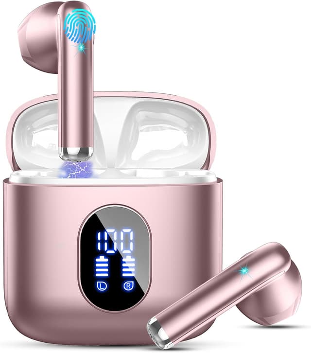 Detalle 2 de Drsaec Auriculares Bluetooth 5.4 con 56 h