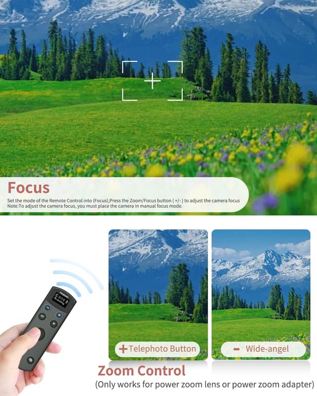 Detalle de Hanpusen kabelloser Fernauslöser für Canon-Kameras