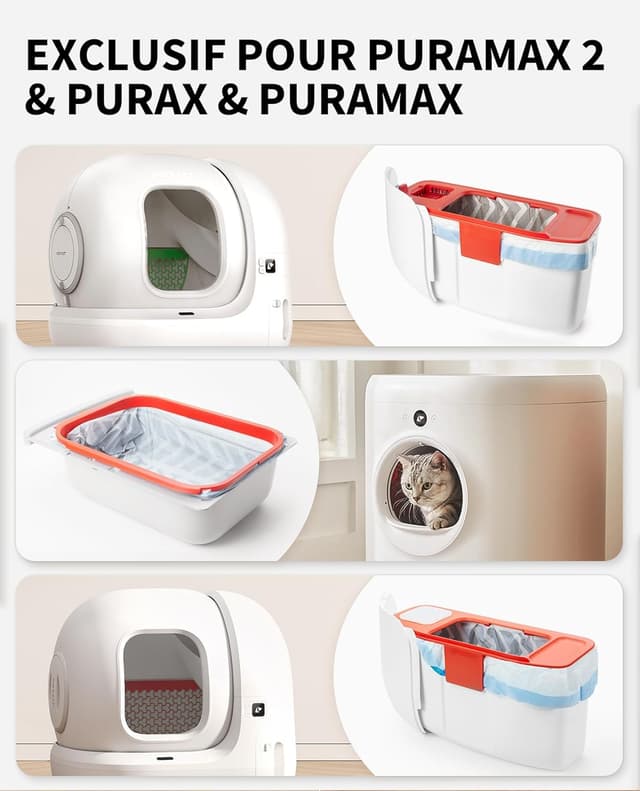 Thumbnail 1 de PETKIT Sac Poubelle de Toilette pour Chat 100 sacs
