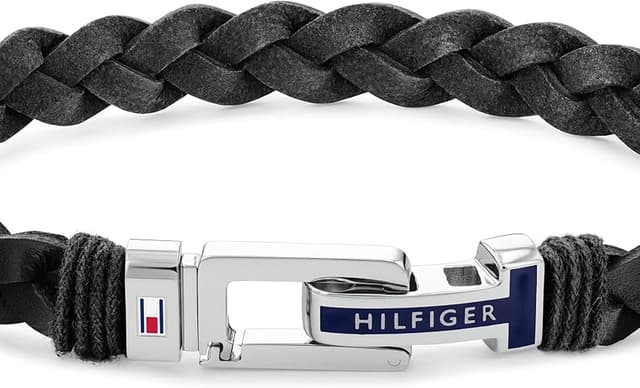 Thumbnail 5 de Tommy Hilfiger 2790308 Pulsera de cuero trenzado azul ⌚