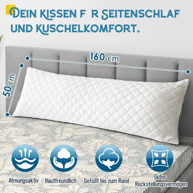 Thumbnail 3 de AS AWESLING Ganzkörperkissen 160 x 50 cm