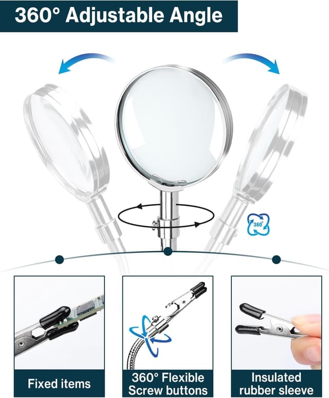 Detalle 2 de TroisièMe Main de soudage, 3X loupe