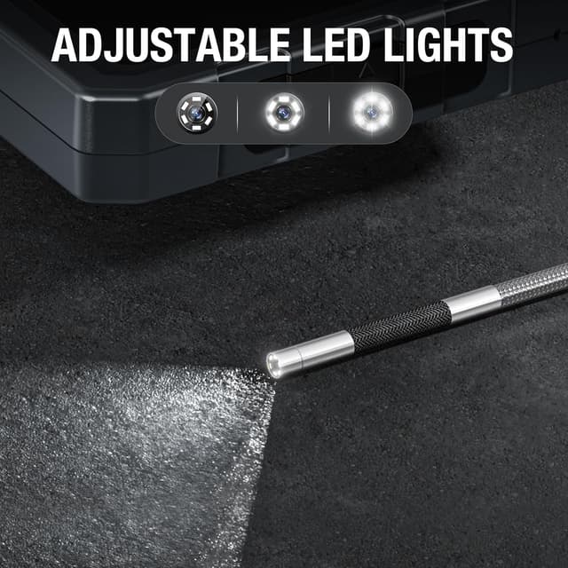 Thumbnail 3 de Teslong 3.9mm Articulating Inspection Camera 5-inch