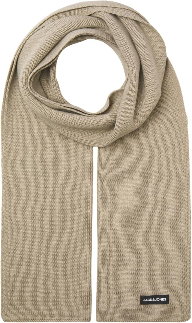 Detalle 2 de Bufanda Jack & Jones DNA Knit para hombre 🧣