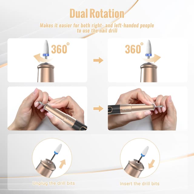 Thumbnail 5 de Denabuty Elektrische Nagelfeile 25.000 U/min