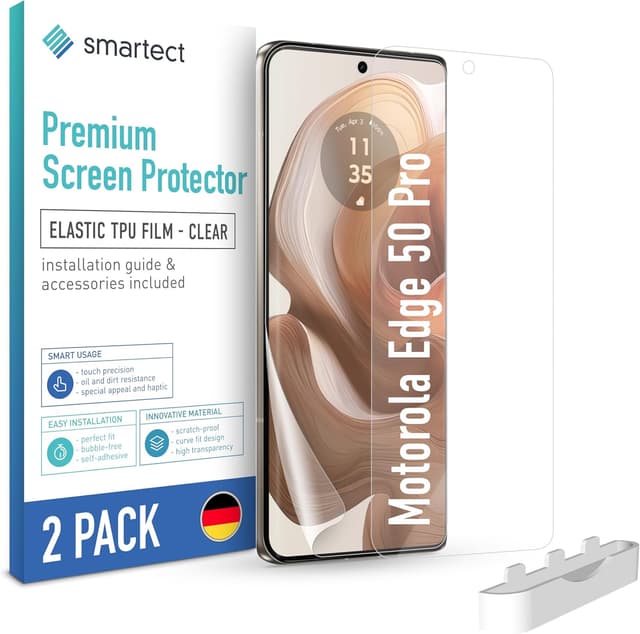 Detalle de smartect TPU Protecteur écran Motorola Edge 50 Pro