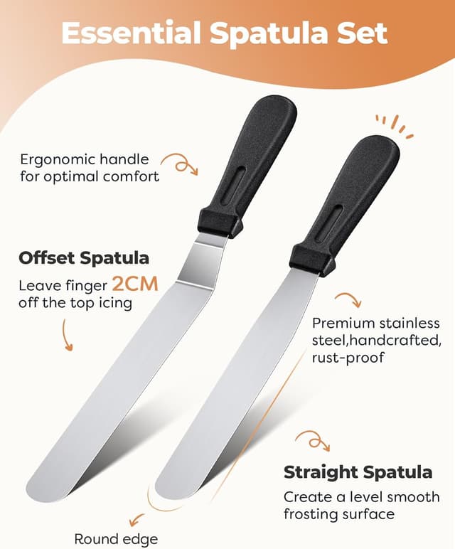 Thumbnail 4 de Kootek 71PCs Cake Decorating Kit 11