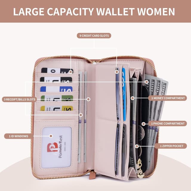 Detalle de Pomelo Best portafogli in pelle 20 x 10