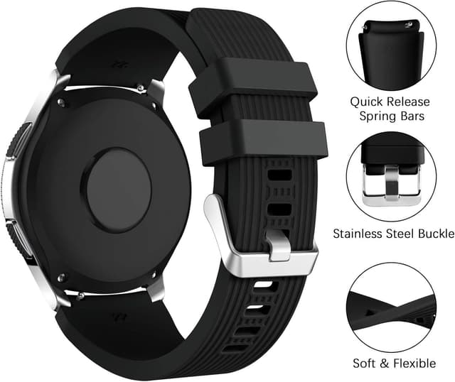 Detalle 2 de Dirrelo Correa 22 mm para Galaxy Watch