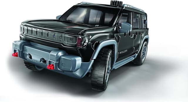 Detalle de Clementoni Jeep Recon à construire dès 8 ans : jeu de construction tout-terrain militaire