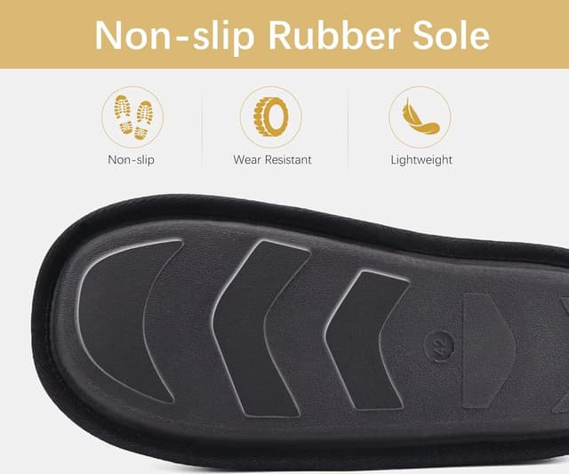 Detalle 1 de ONCAI men slippers memory foam comfort