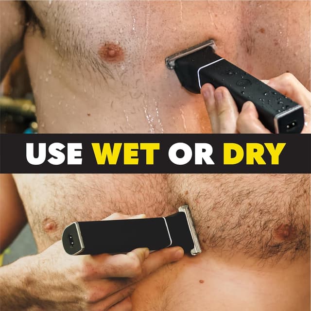 Thumbnail 6 de The Beard Club Manscape Body Hair Trimmer — Rechargeable 1️⃣ 🪒