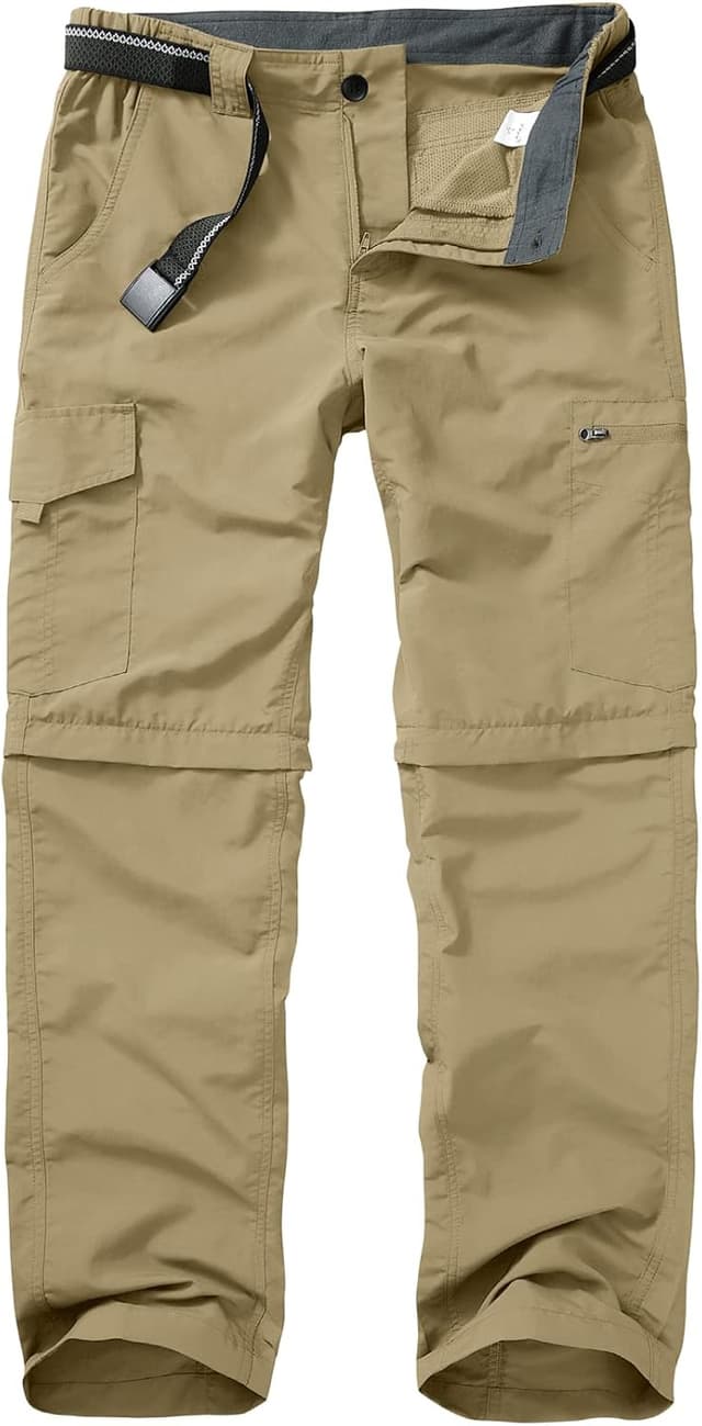 Thumbnail 6 de mosingle Men’s Walking Hiking Zip-Off Trousers (Safari lightweight quick-dry cargo)