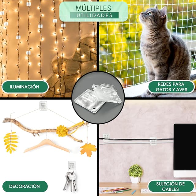 Thumbnail 6 de NICEOWL Kit fijación red para gatos