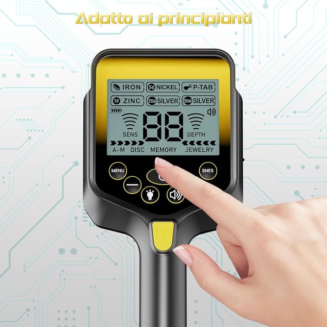 Detalle de LOLARAN Metal Detector professionale 1,34 kg