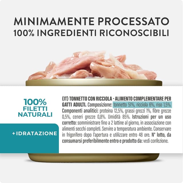 Detalle 2 de Schesir Jelly Ton 12 x 70 g ⚙