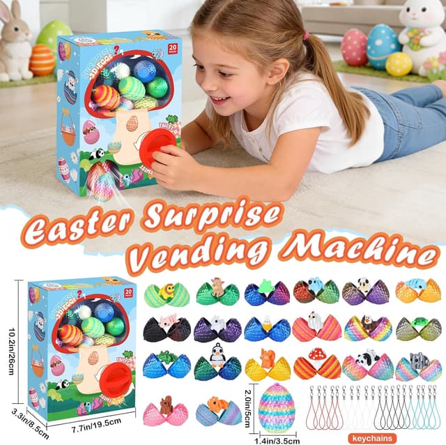 Thumbnail 5 de LHBuno Ostergeschenke Ostereier Kapsel-Vending-Maschine