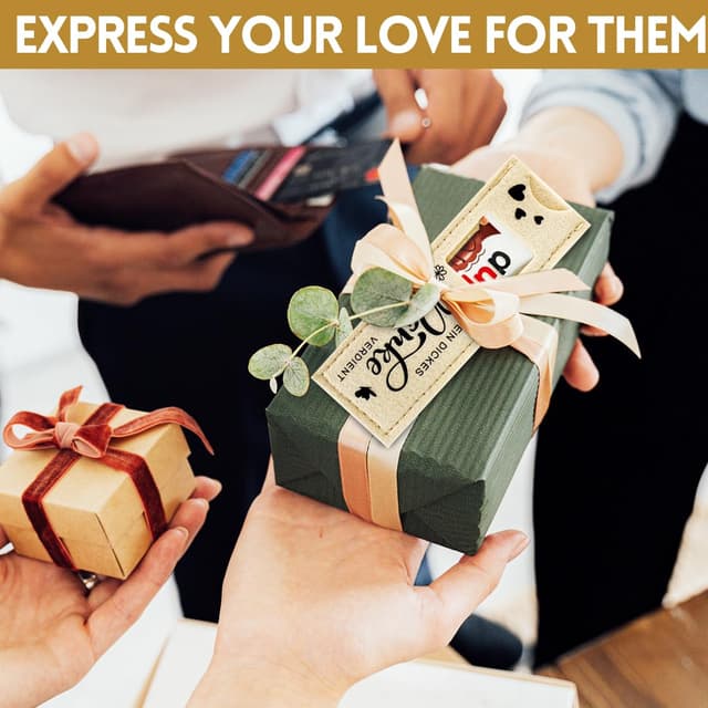 Thumbnail 6 de Du Hast Ein Dickes Danke Filzbeutel 30er