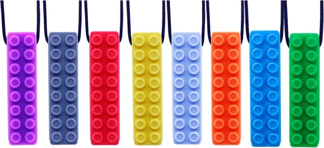 Detalle de GNAWRISHING Chew Necklaces for Sensory Kids