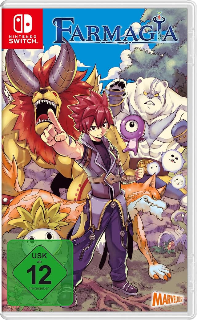 Detalle de Farmagia für Nintendo Switch – Monsterhorde befehligen, Farmen & Bosskämpfe erleben