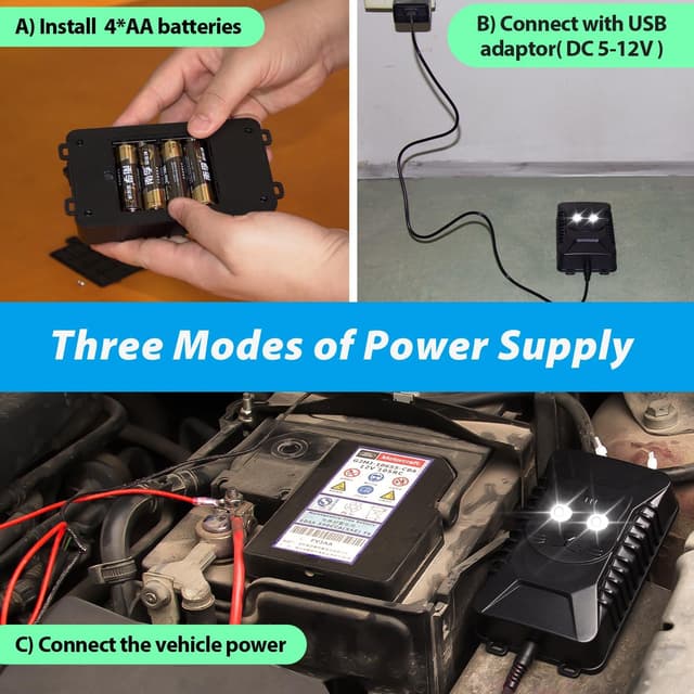 Thumbnail 4 de ADOGO Ahuyentador de martas 3 en 1 12V/USB