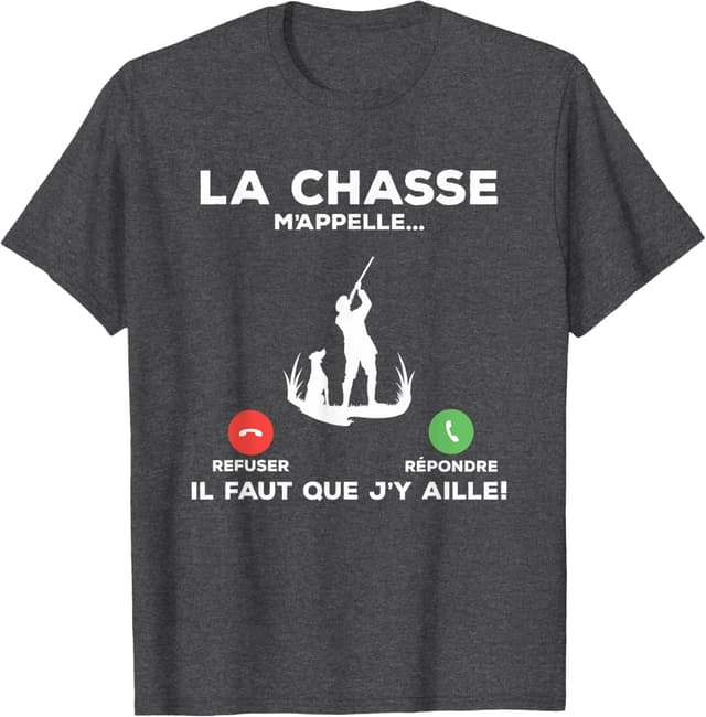 Thumbnail 6 de T-shirt La Chasse m'appelle drôle
