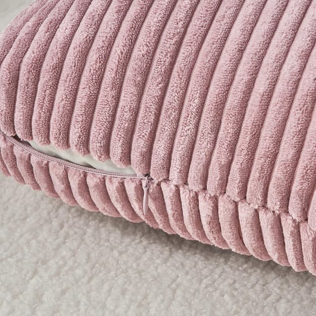 Detalle 2 de Topfinel Kissenbezug 40x40 rosa 2er Set 🛋