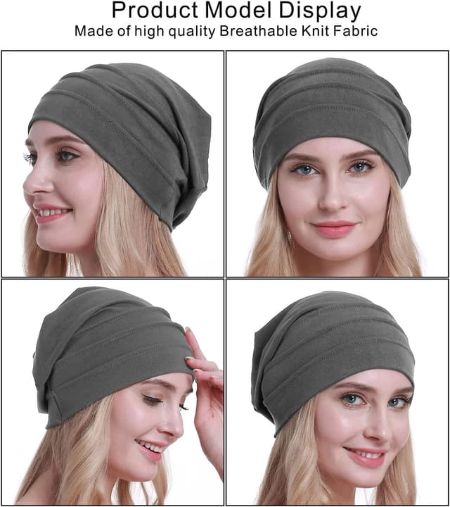 Thumbnail 1 de osvyo Copricapo in cotone per chemioterapia