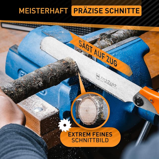 Detalle 2 de HARDTWERK Zen Japansäge Kataba 240 mm