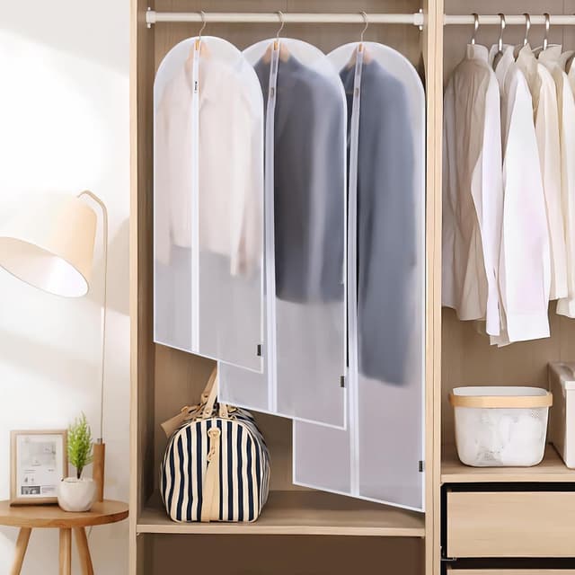 Thumbnail 4 de BALEINE 60" Translucent Garment Bags 12PK