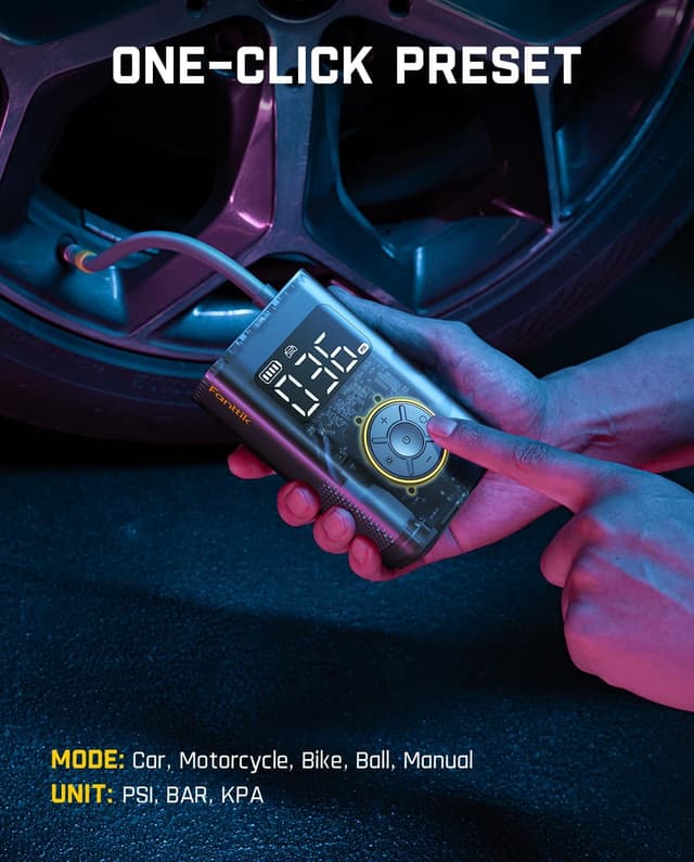 Thumbnail 6 de Fanttik X9 Pro Luftpumpe 10,3 BAR