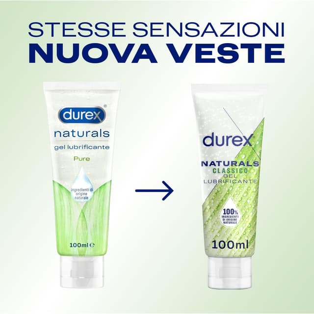 Thumbnail 1 de Durex Naturals Pure Gel lubrificante 100ml